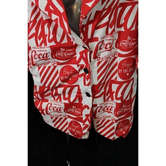 CHRISTOPHER BU COCA COLA POP ART JACKET COAT, 2015 SIZE M - Picture 3 of 8
